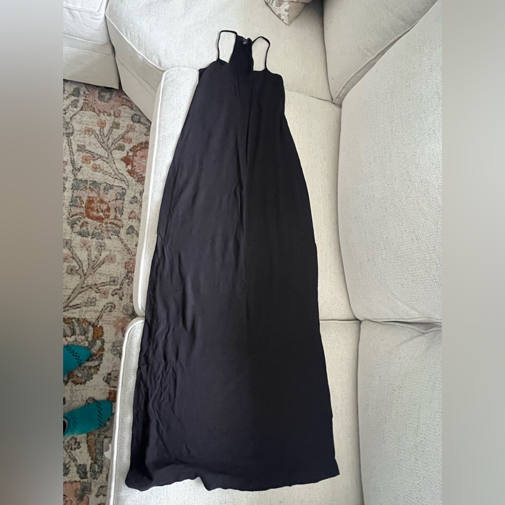 Elegant Black Maxi Dress